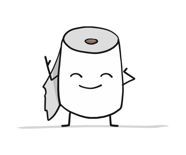 Cute Toilet Paper Critter Thingy